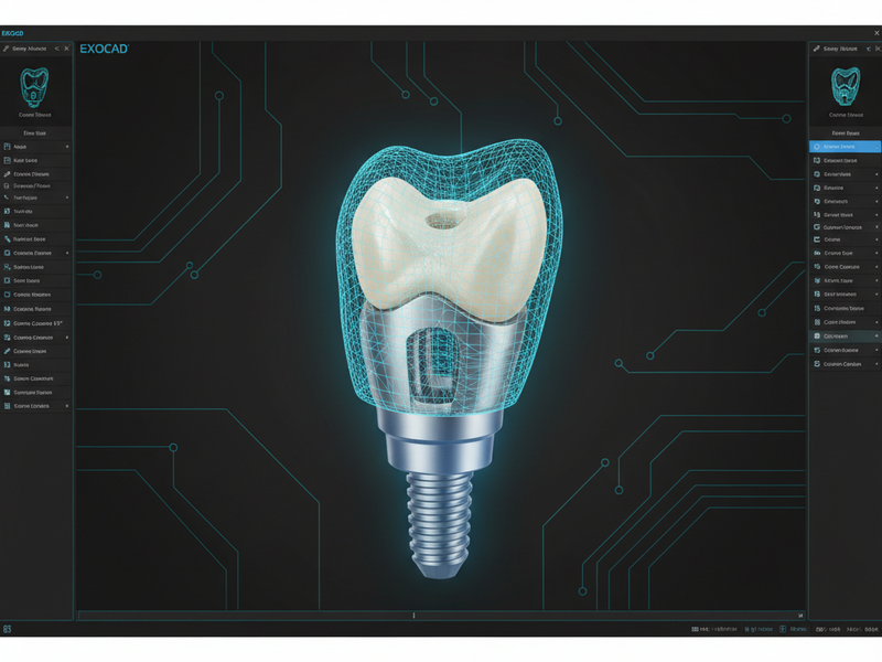 Dental digital scan 3D model